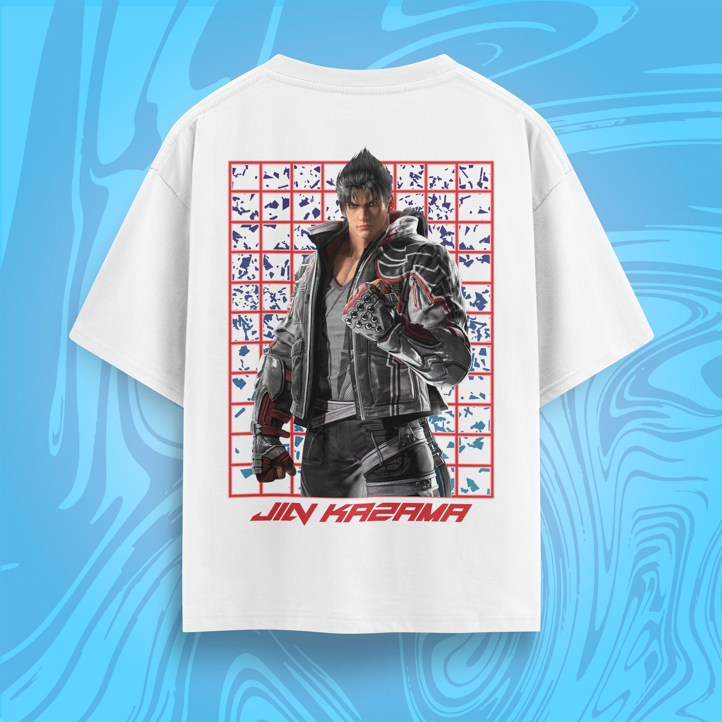 Jin Kazama - Tekken 8 Oversized T-Shirt