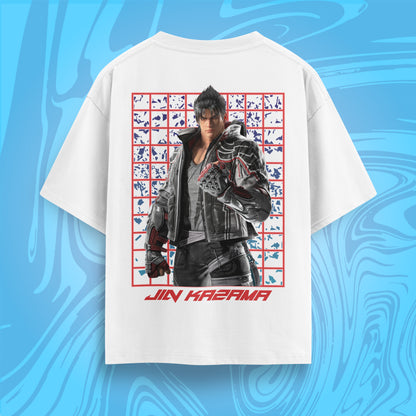 Jin Kazama - Tekken 8 Oversized T-Shirt
