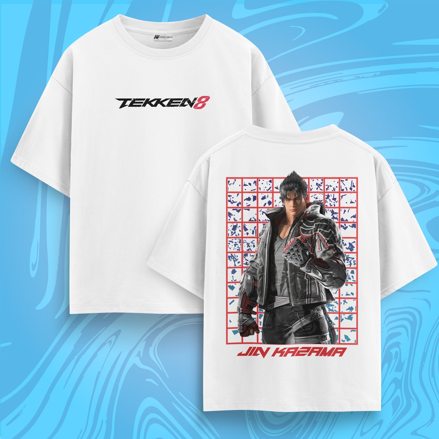 Jin Kazama - Tekken 8 Oversized T-Shirt