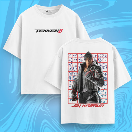 Jin Kazama - Tekken 8 Oversized T-Shirt