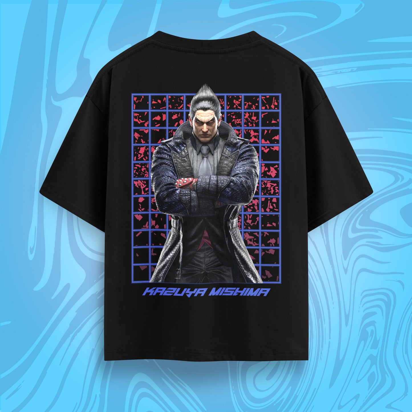 Kazuya Mishima - Tekken 8 Oversized T-Shirt