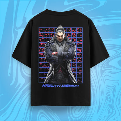 Kazuya Mishima - Tekken 8 Oversized T-Shirt