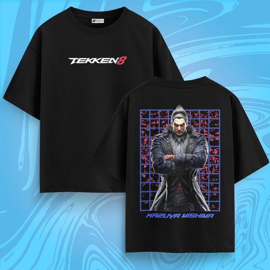 Kazuya Mishima - Tekken 8 Oversized T-Shirt