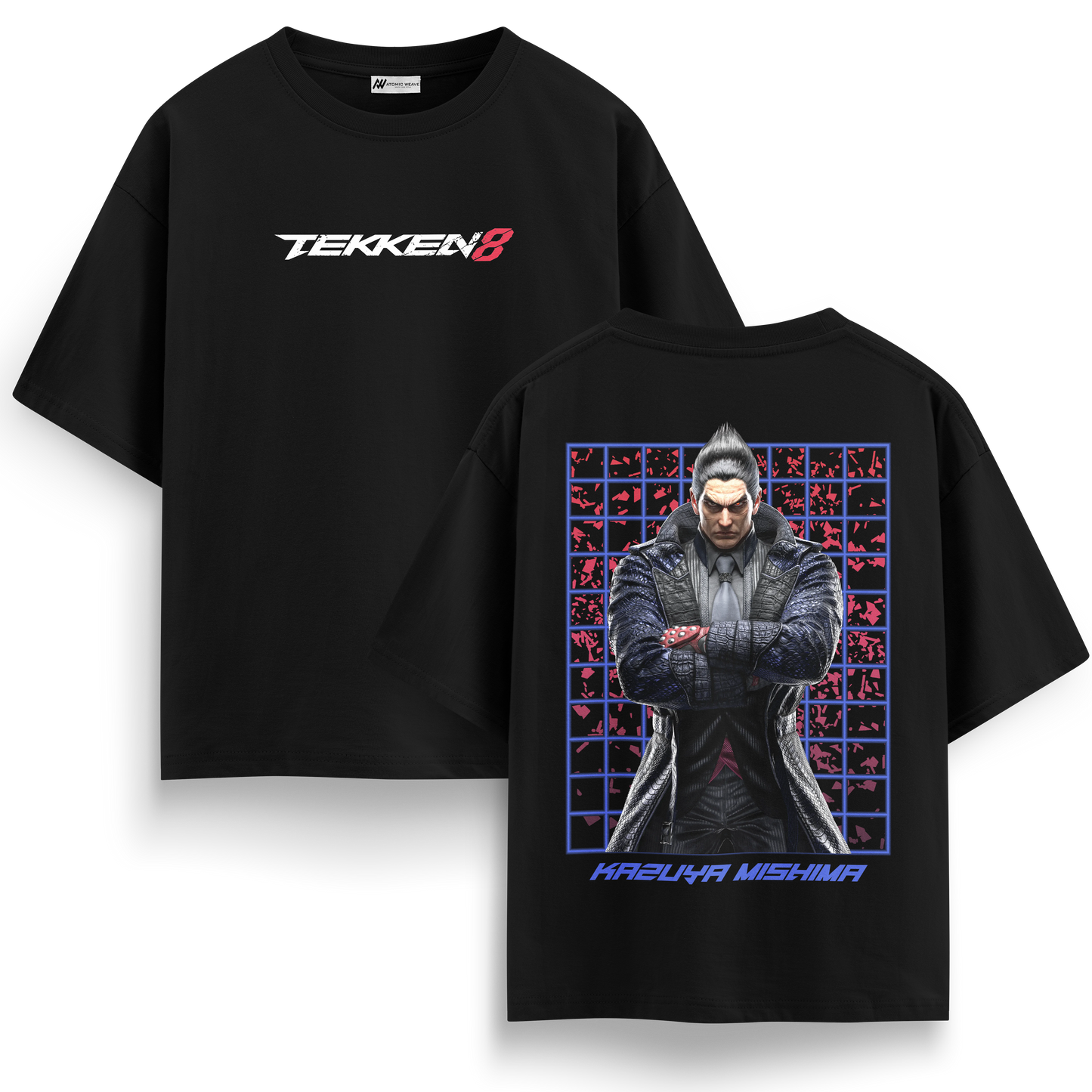 その他 Kazuya Kazuya Mishima - Tekken 8 Oversized T-Shirt – Atomic Weave